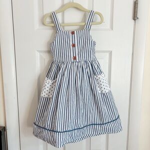 Sweet Honey Clothing Co. Striped Cotton Dress 6yr